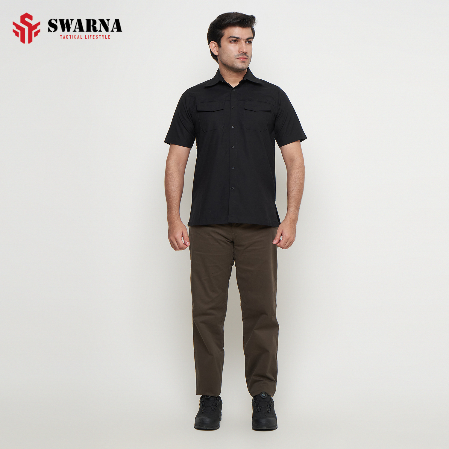 VANQUISH SHIRT SHORT BLACK XL